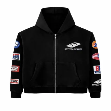 BOTTEGA DESIRES BDR PATCHES JACKET BLACK