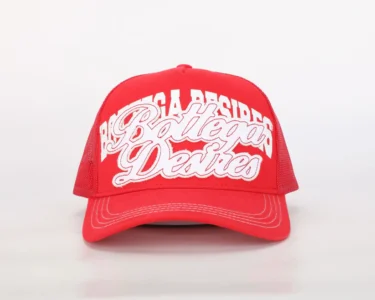 BOTTEGA DESIRES TRUCKER HAT (SEXYY RED) | Trendy Cap