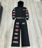 Bottega Desires Tracksuit Black