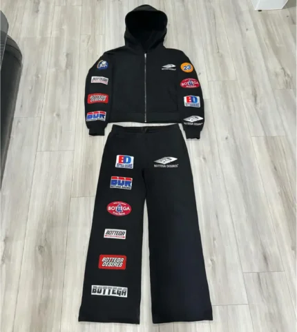 Bottega Desires Tracksuit Black